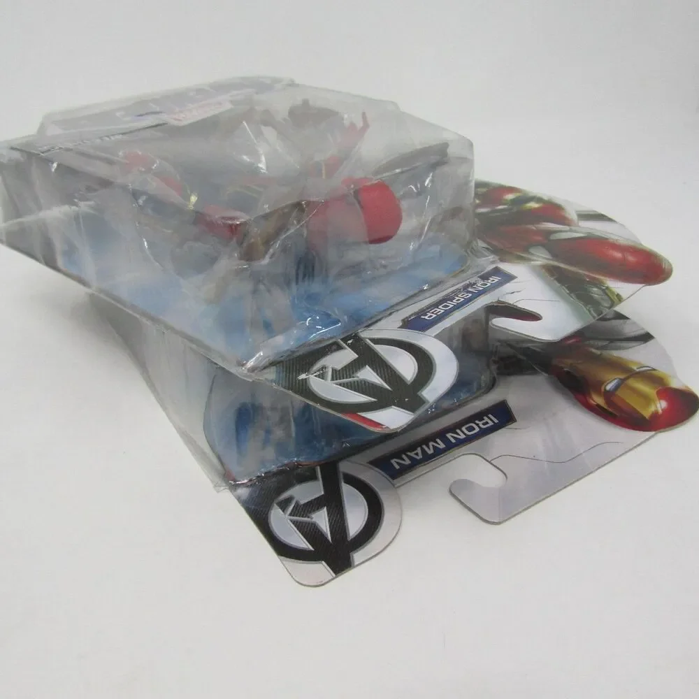 Marvel Avengers Iron Spider & Iron Man Action Figures Hasbro New In Package Lot